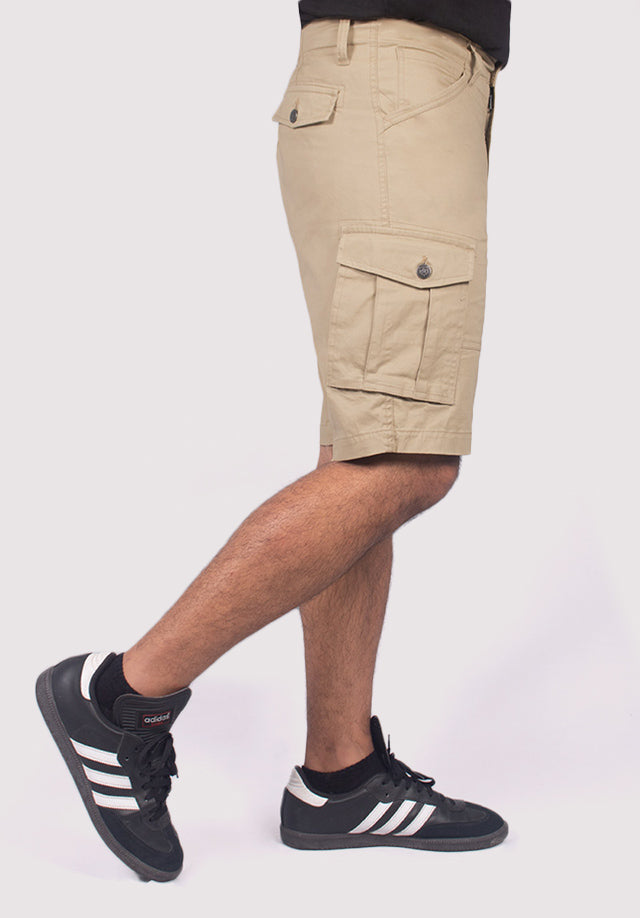 BISTER TWILL CARGO SHORTS
