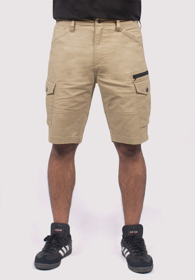 BISTER TWILL CARGO SHORTS
