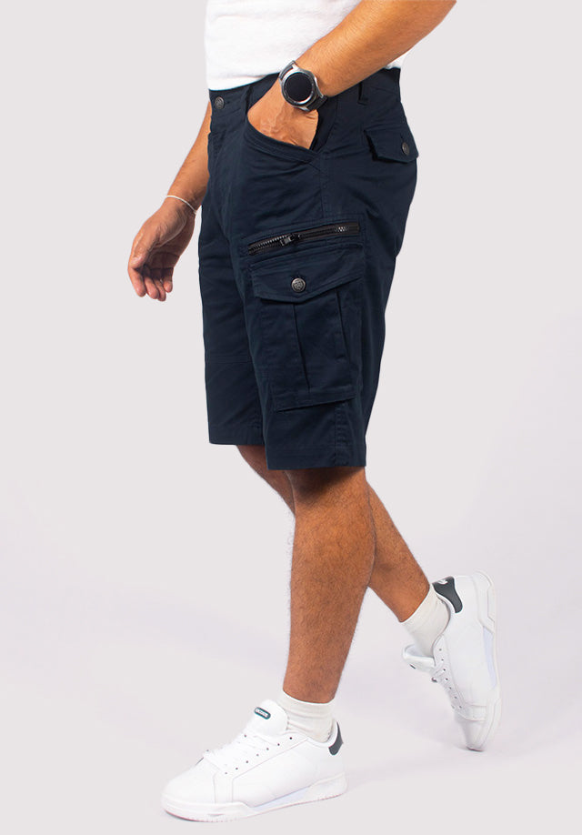 OXFORD TWILL CARGO SHORTS