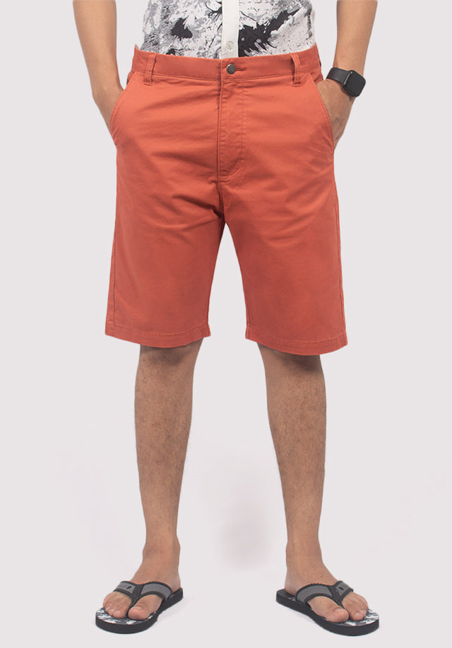 VERMILION COTTON SHORTS
