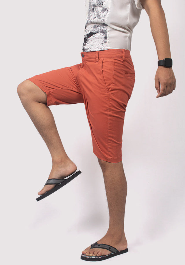 VERMILION COTTON SHORTS