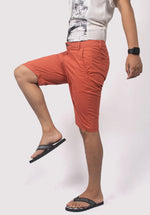 Load image into Gallery viewer, VERMILION COTTON SHORTS

