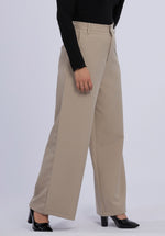 Load image into Gallery viewer, SASHA BEIGE WIDE PANTS
