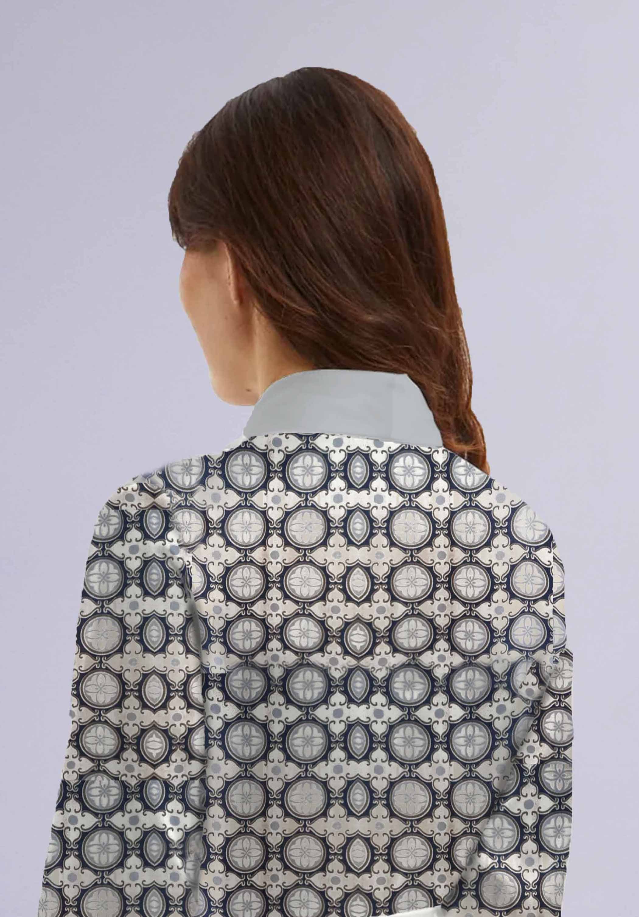 PEARL LUXURE SILK ROBE