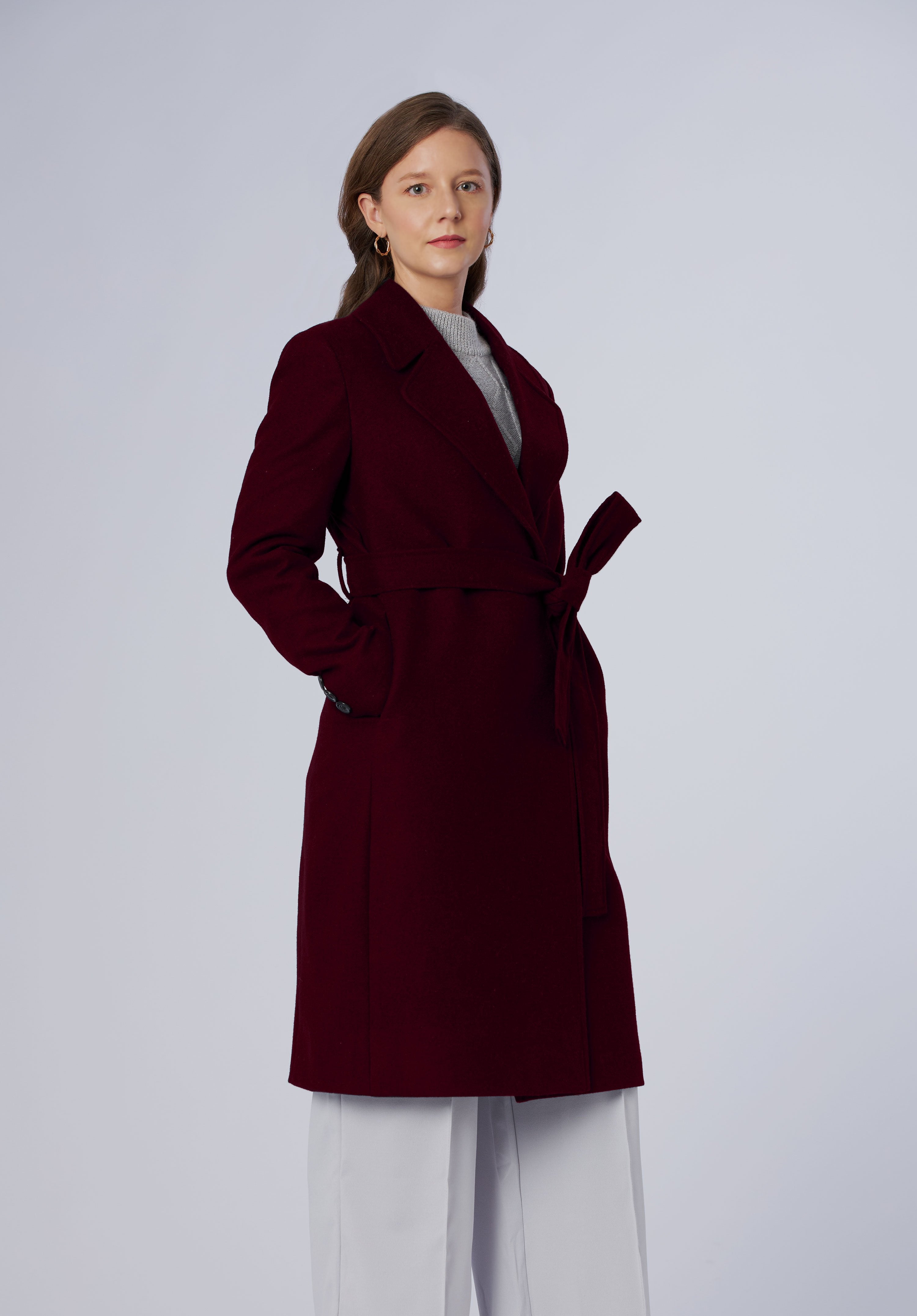 cashmere long-coat women