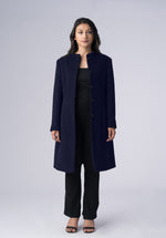 Load image into Gallery viewer, cashmere belted wrap-coat
