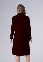 Load image into Gallery viewer, blue wool single breasted-blazer
