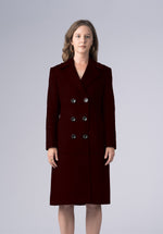 Load image into Gallery viewer, blue wool single breasted-blazer
