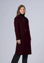 Load image into Gallery viewer, double breasted-longcoat-women
