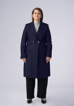 Load image into Gallery viewer, cashmere single breasted-coat
