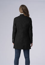 Load image into Gallery viewer, double breasted short woolen- 
coat
