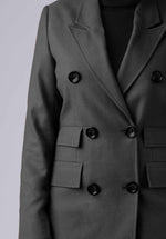 Load image into Gallery viewer, woolen double breasted-coat

