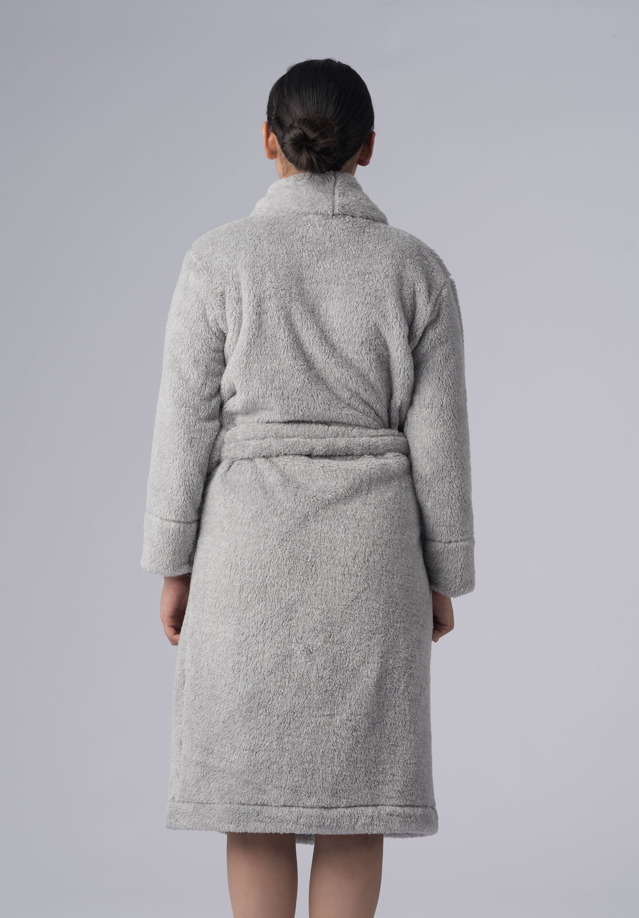 MINK GREY WINTER ROBE