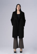 Load image into Gallery viewer, cashmere double breasted-coat
