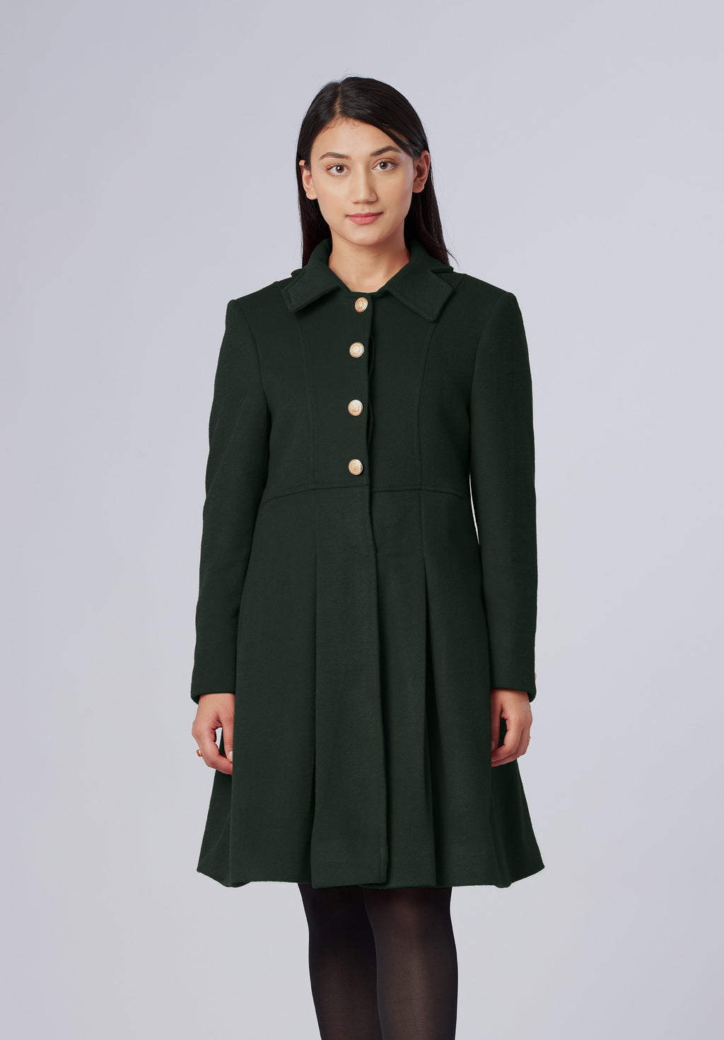 elegant single breasted-dresscoat-wommen