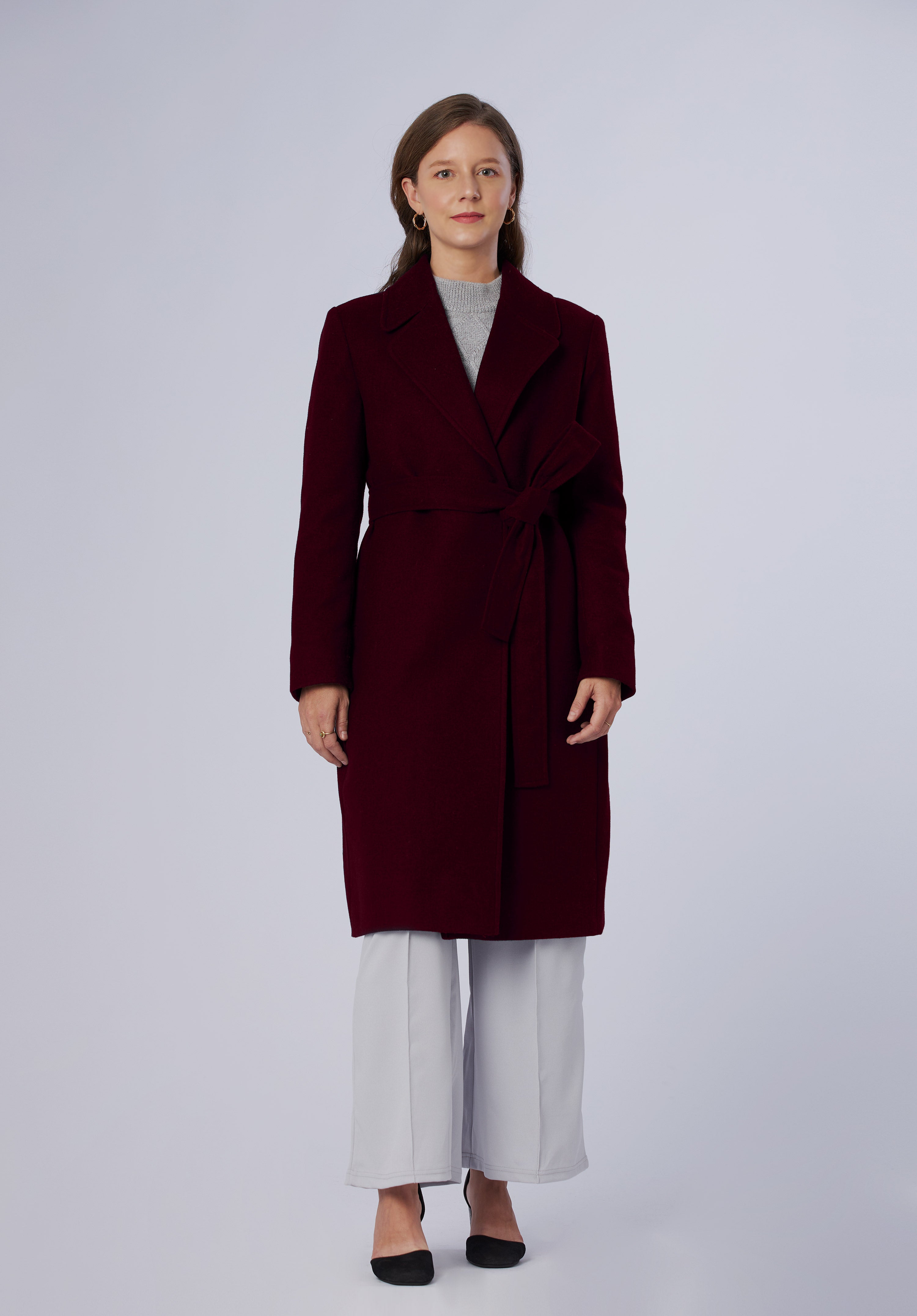 BETTY WRAP COAT
