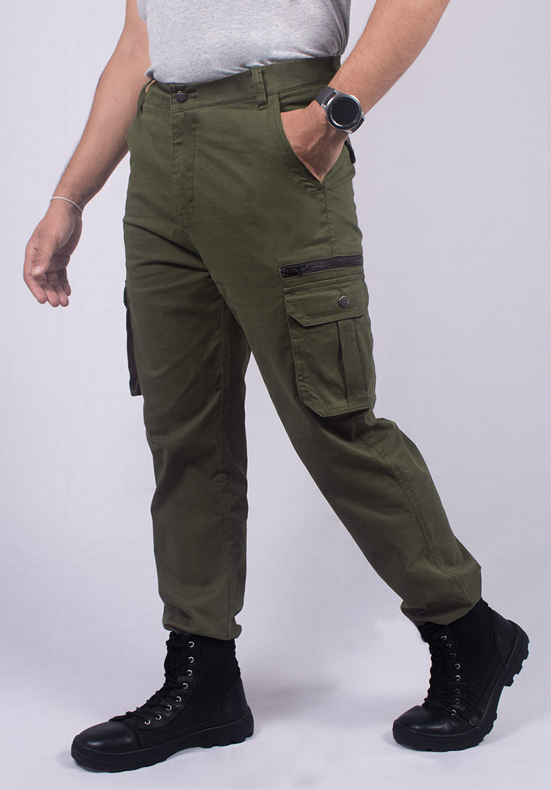 VERDANT TWILL CARGO PANTS