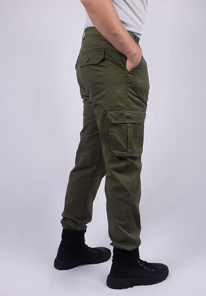 VERDANT TWILL CARGO PANTS