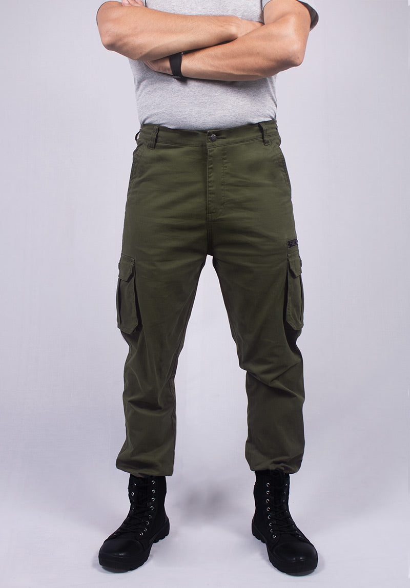 VERDANT TWILL CARGO PANTS