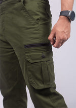 Load image into Gallery viewer, VERDANT TWILL CARGO PANTS
