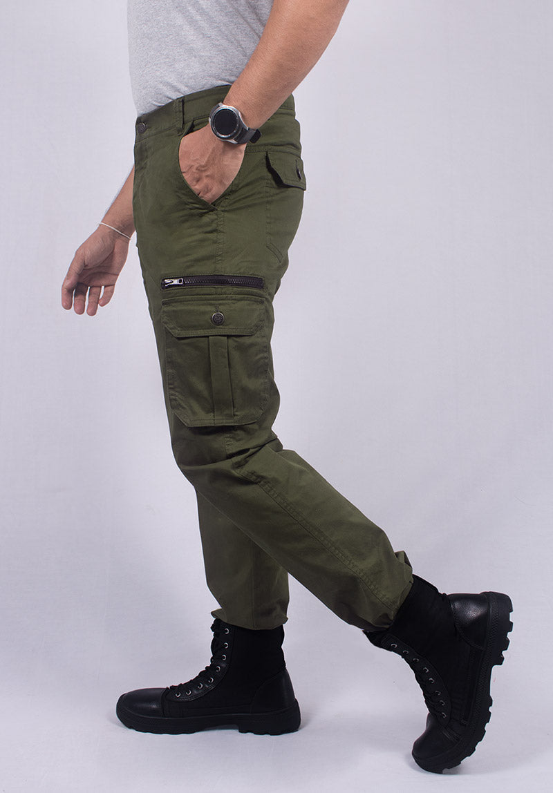 VERDANT TWILL CARGO PANTS