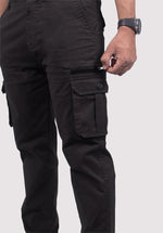 Load image into Gallery viewer, ACHROMATIC TWILL CARGO PANTS
