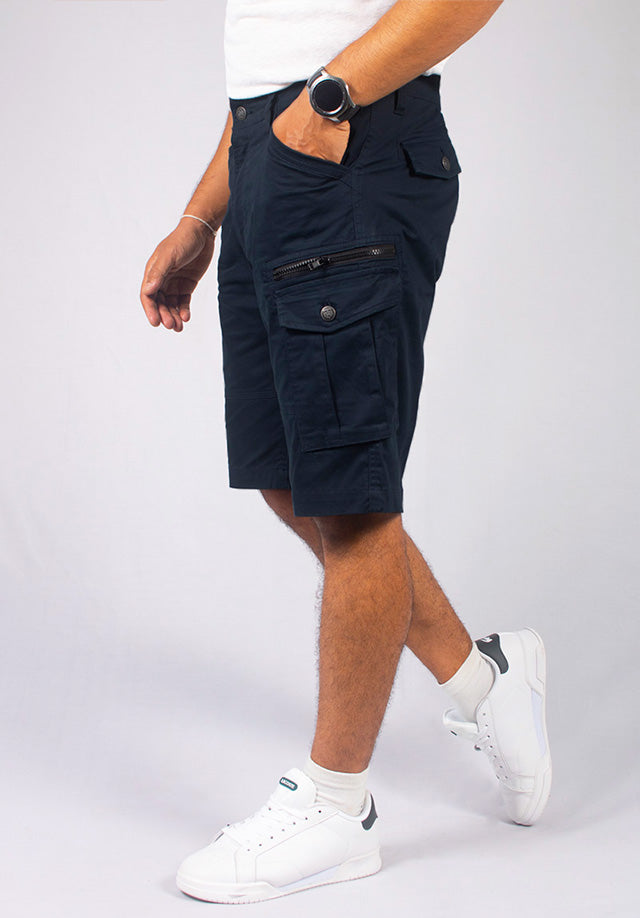 OXFORD TWILL CARGO SHORTS